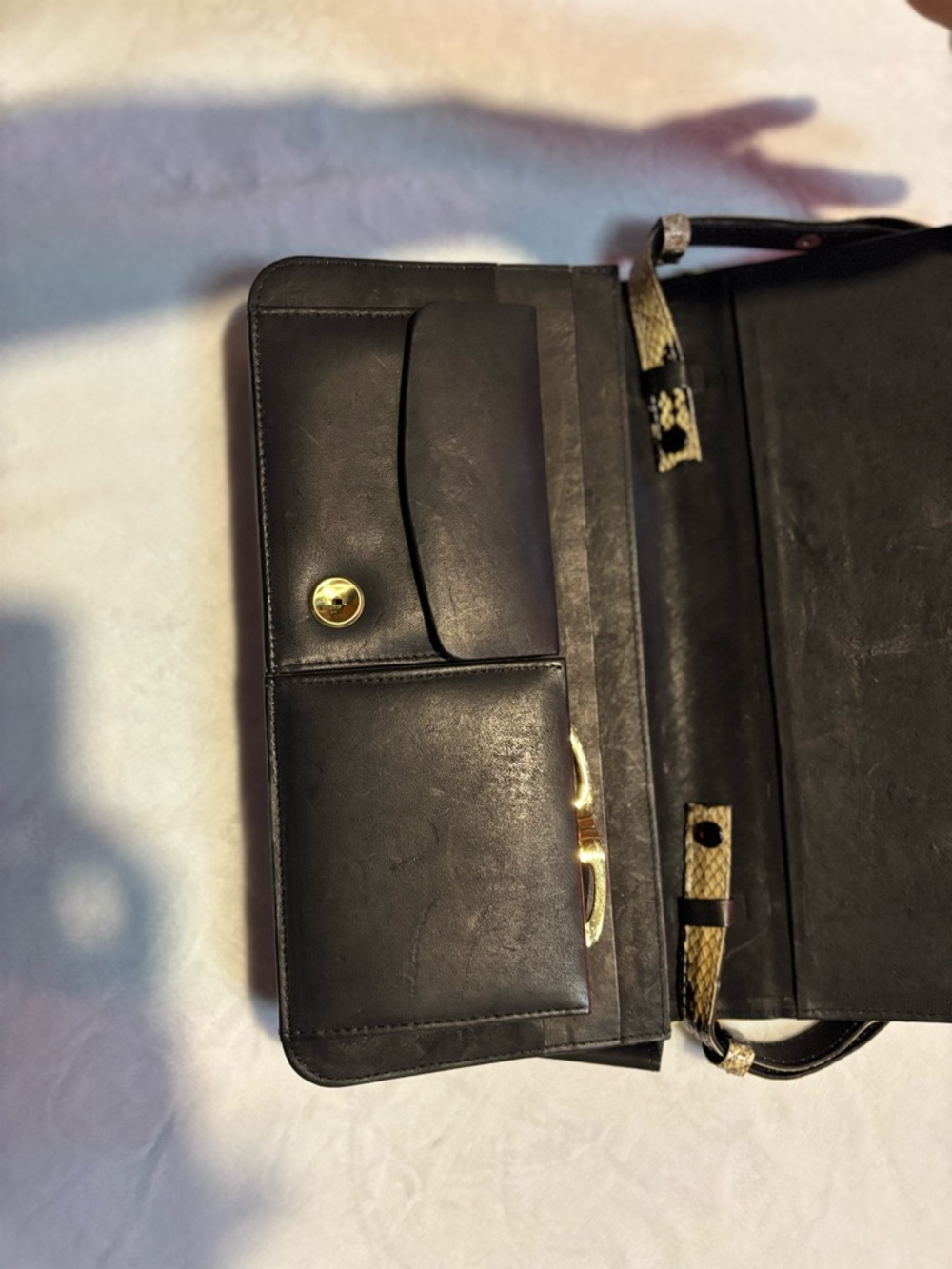 Vintage Real Python Snakeskin Purse - Picture 16 of 16